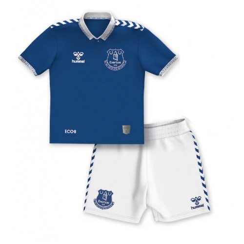 Everton Hjemmedraktsett Barn 2023-24 Kortermet (+ Korte bukser)